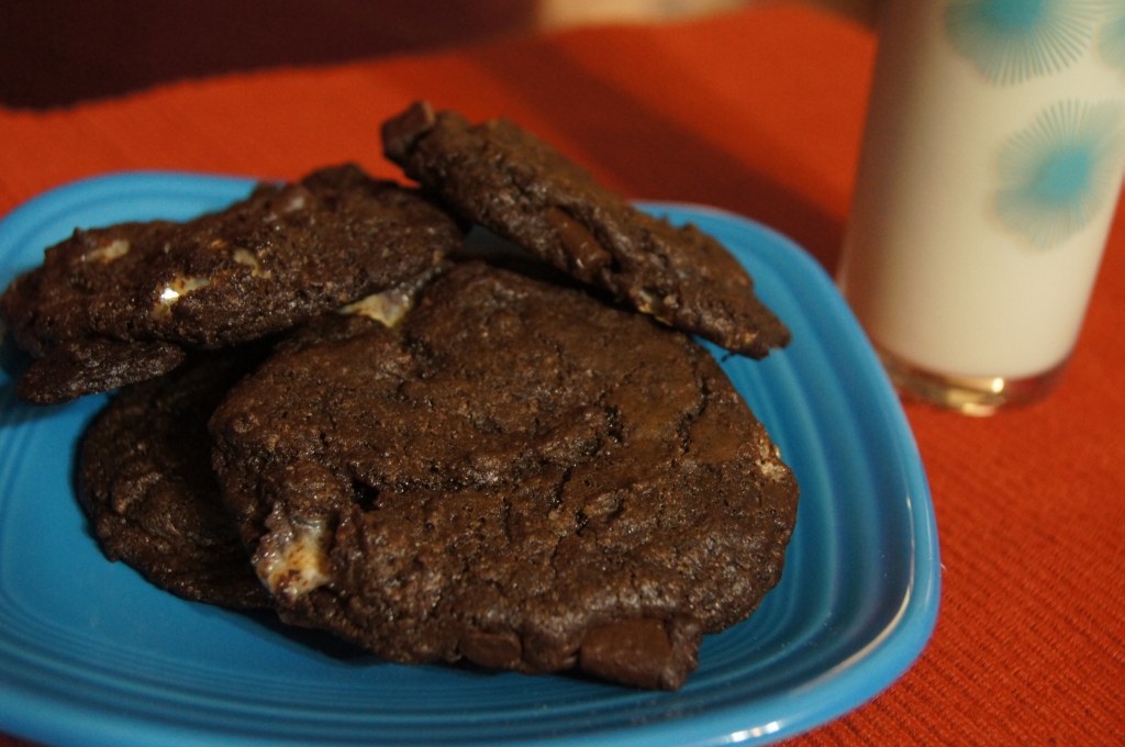 Vegan Rocky Road Cookies