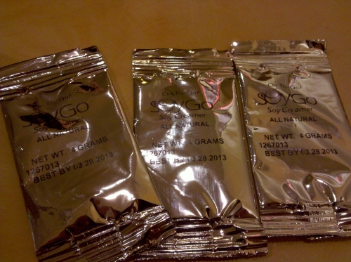 SoyGo Soy Creamer Travel Sized Packets